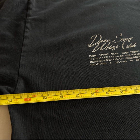 Darc Sport Wolves Club Shirt Mens Large Black Limited 1582 Of 2000 Big W Back - Picture 13 of 14